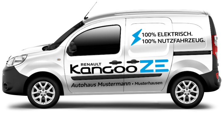 Sign-Line Werbeservice, Renault Kangoo Z.E. 01